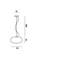 Foscarini Rituals 2 Susp E27 suspension lamp