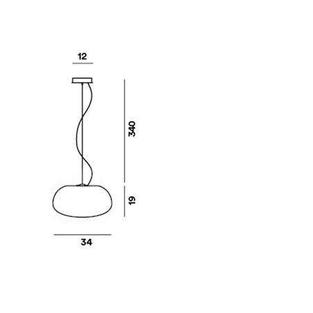 Foscarini Rituals 2 Susp E27 suspension lamp