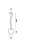 Foscarini Rituals 3 Susp E27 Hängelampe