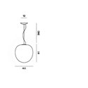 Foscarini Rituals XL Led suspension lamp