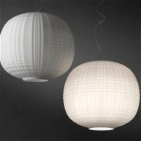 Foscarini Tartan Led suspension lamp
