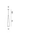 Foscarini Tite 1 suspension lamp