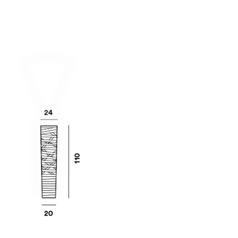 Foscarini Tress Floor Medium Stehlampe