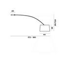 Foscarini Twiggy Ceiling ceiling lamp