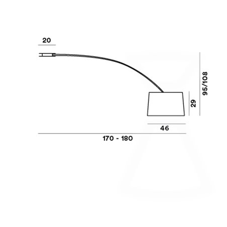 Foscarini Twiggy Ceiling ceiling lamp