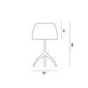 Foscarini Lumiere Nuances Large Dimmable table lamp