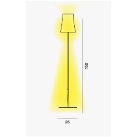 Foscarini Birdie Easy floor lamp