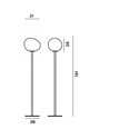 Foscarini Gregg Media E27 floor lamp