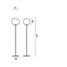 Foscarini Gregg Media E27 Stehlampe