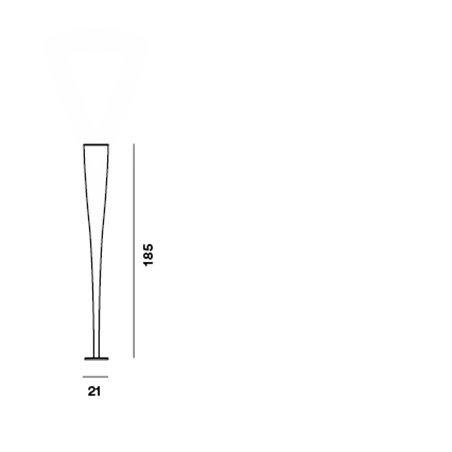 Foscarini Mite Anniversario Led floor lamp