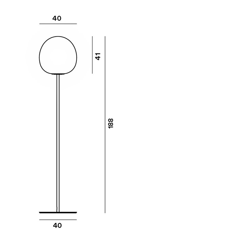 Foscarini Rituals XL E27 Stehlampe
