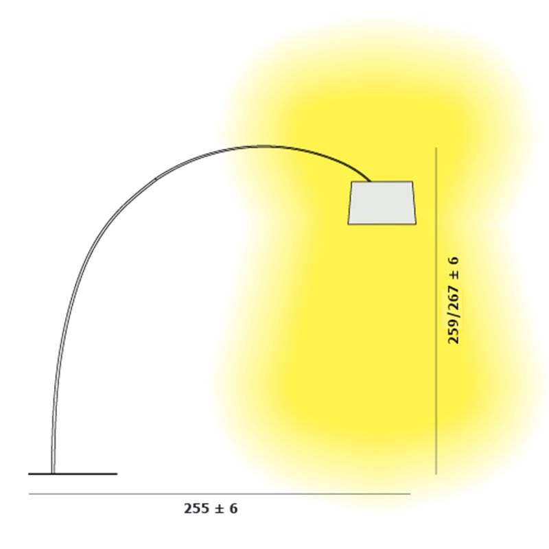Foscarini Twiggy Elle My Light Stehlampe