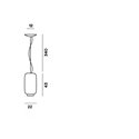 Foscarini Chouchin 2 Led suspension lamp