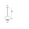 Foscarini Chouchin Reverse 1 Color Hängelampe
