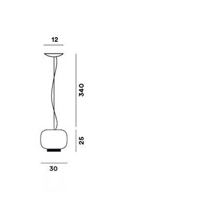 Foscarini Chouchin 3 Led suspension lamp