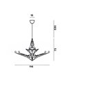 Foscarini Lightweight suspension lamp