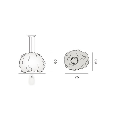 Foscarini Nuée suspension lamp