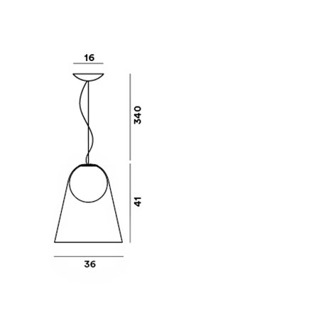 Foscarini Satellight Large suspension lamp