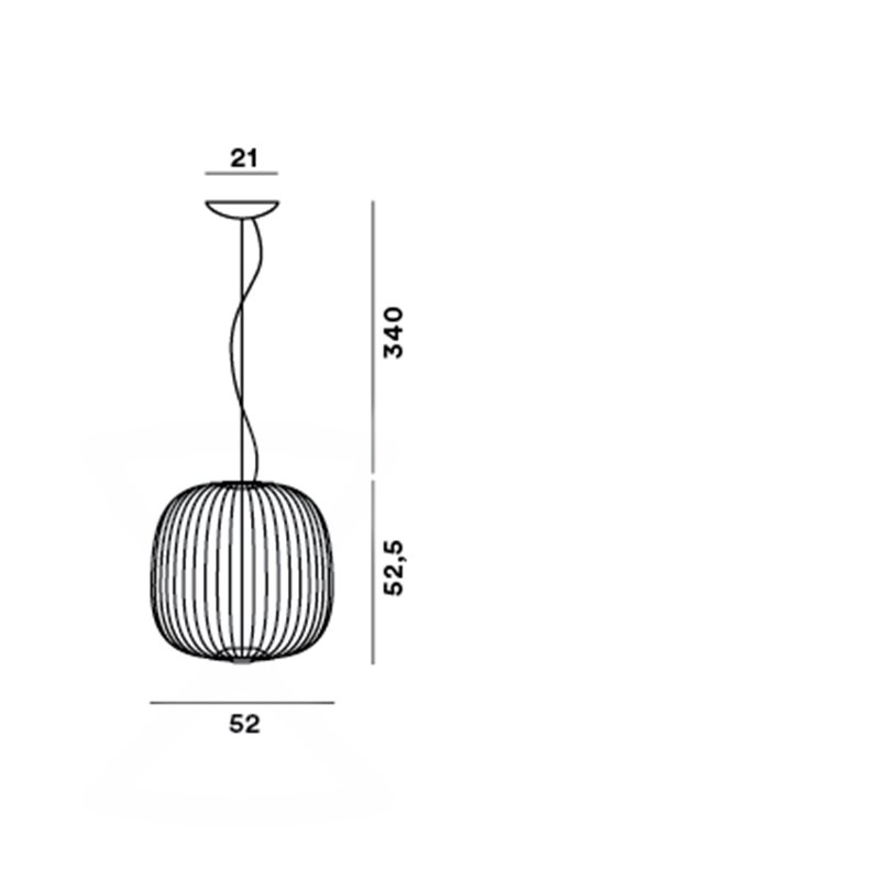 Foscarini Spokes 2 Hängelampe