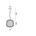 Foscarini Spokes 2 My Light suspension lamp