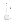 Foscarini Spokes 2 Midi Hängelampe