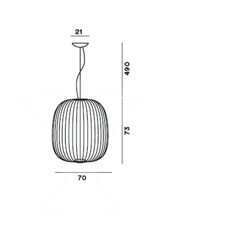Foscarini Spokes 2 Large Hängelampe