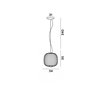 Foscarini Spokes 2 Small My Light Hängelampe