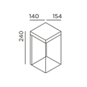 IP44 Gic Base Wall Lamp