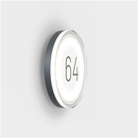 IP44 Lisc Number Wall Lamp