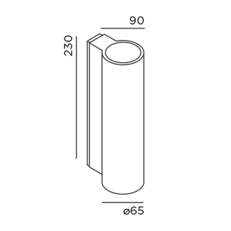 IP44 Scap Wall Lamp
