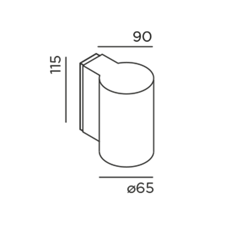 IP44 Scap One Wall Lamp