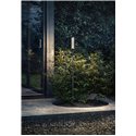 IP44 Reed L Solar Garden Bollard Light