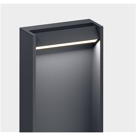 IP44 Slat 70 Bollard Garden Light