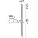 IP44 Kal S Connect Garden Light