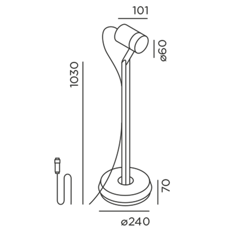 IP44 Spike Lettura Verbinder Gartenleuchte