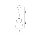 Foscarini Satellight Susp. 10M Suspension Lamp