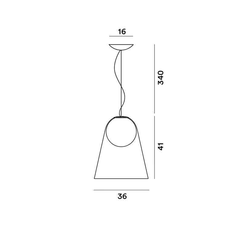 Foscarini Satellight Susp. 10M Hängelampe