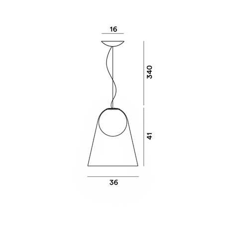 Foscarini Satellight Susp. 10M Suspension Lamp