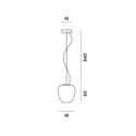 Foscarini Rituals 3 Susp. 10M Suspension Lamp
