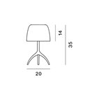 Foscarini Lumiere 30Th Grande Table Table Lamp