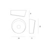 Foscarini Lumiere Xxl G9 Wall/Ceiling Decken- / Wandlampe