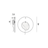 Foscarini Gioia Wall Wandlampe