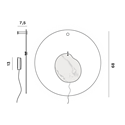 Foscarini Gioia Grande Wall Wall Lamp