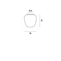 Foscarini Chouchin 3 Ceiling Ceiling Lamp