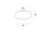 Foscarini Chouchin 2 Ceiling Deckenlampe