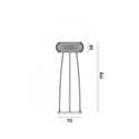 Foscarini Caboche Plus Grande Floor Floor Lamp