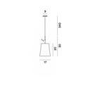 Foscarini Birdie Susp. Piccola 10M Suspension Lamp