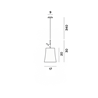 Foscarini Birdie Susp. Piccola 10M Hängelampe