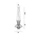 Foscarini Allegretto Ritmico Susp. 10M Suspension Lamp