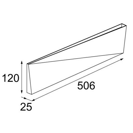 Modular Dent large LED GE Wall lamp